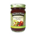 Dillman Farm All Natural Strawberry Rhubarb Preserves 16 oz Jar 21861
